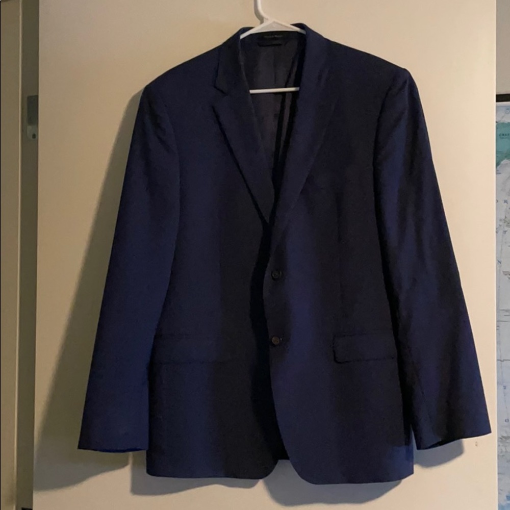 Ralph Lauren suit coat navy blue size 42R